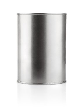 Tin can with paint clipart