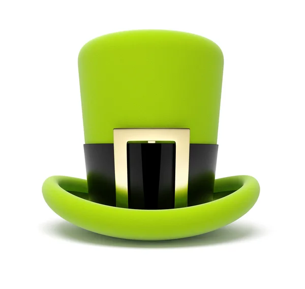 Saint patrick's green top hat — Stock Photo, Image
