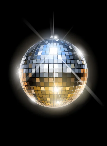Boule disco miroir — Image vectorielle