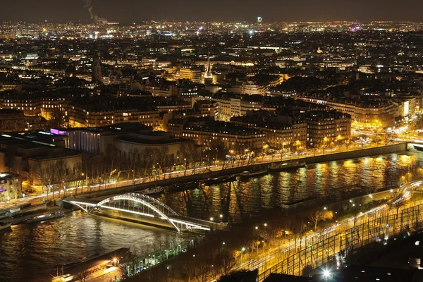 Noční Paříž — Stock fotografie