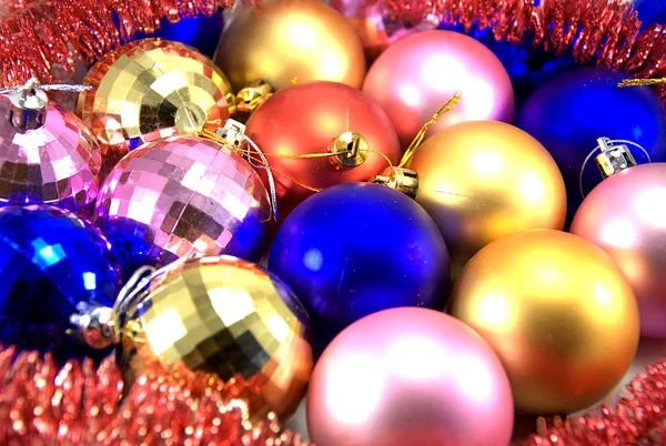 stock image Christmas baubles