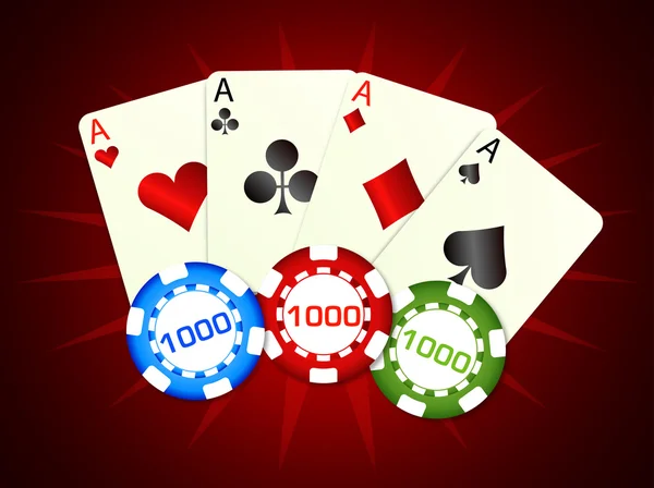 Casino Achtergrond — Stockvector