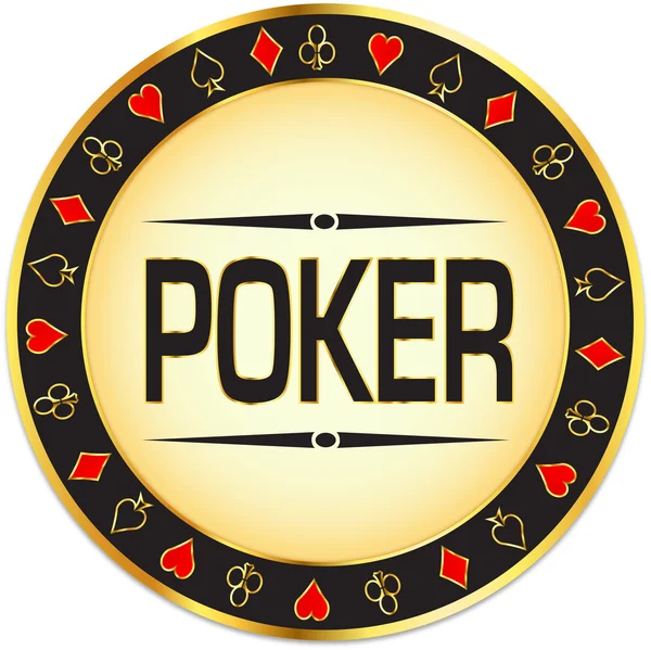 Casino-Poker — Stockvektor