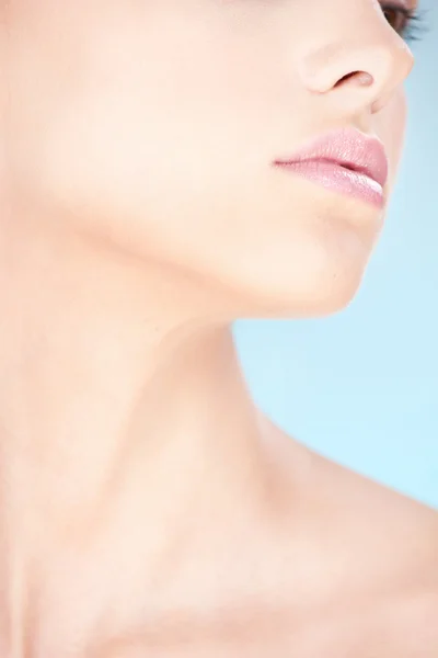 Part of a woman face — Stock Photo, Image