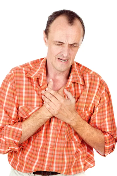 Problem with breathing — Stock Photo, Image