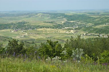 Moldova tipik peyzaj