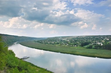 Dniester river, Moldova clipart