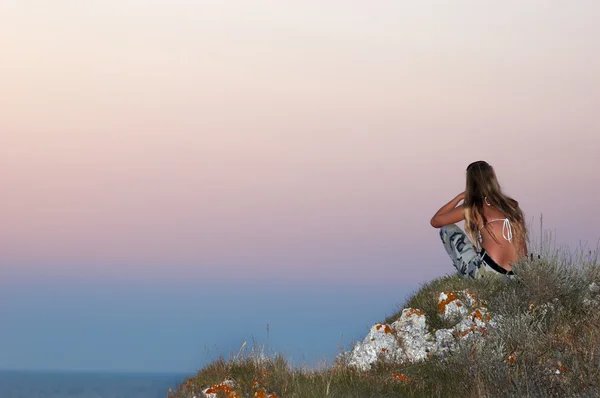 stock image Meditation in camouflage