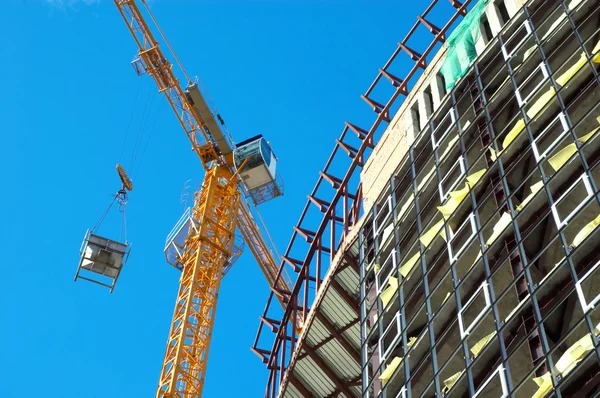 Working building crane — Stock Photo, Image