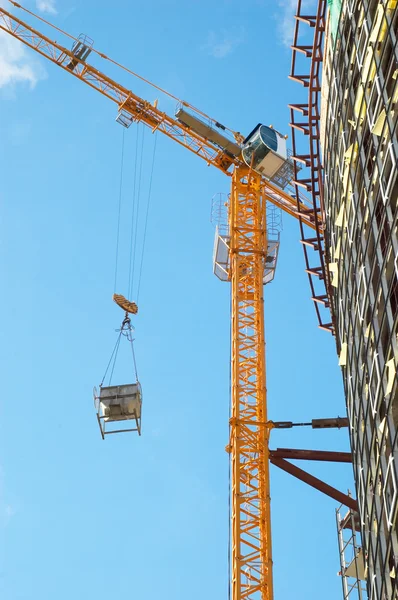 Working building crane — Stock Photo, Image