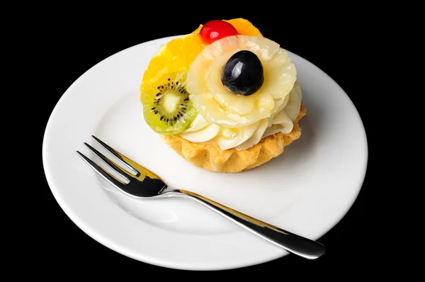 Fantasievoller Obstkuchen — Stockfoto