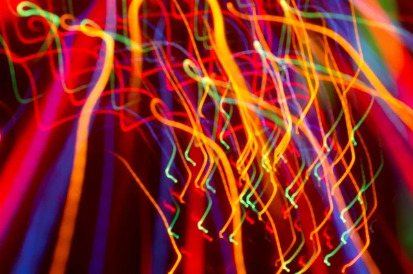 Gekleurde lichte beweging vervaagt #1 — Stockfoto