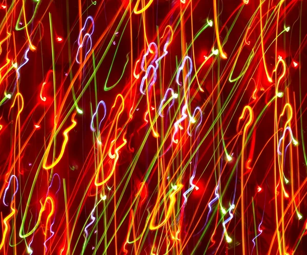 Colored light motion blurs #1 — Stock Photo, Image