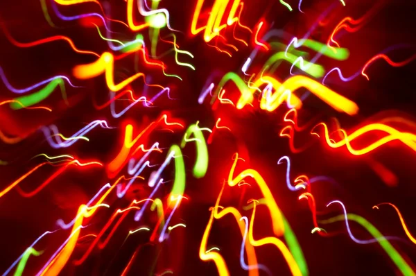 Borrões de movimento de luz coloridos # 1 — Fotografia de Stock