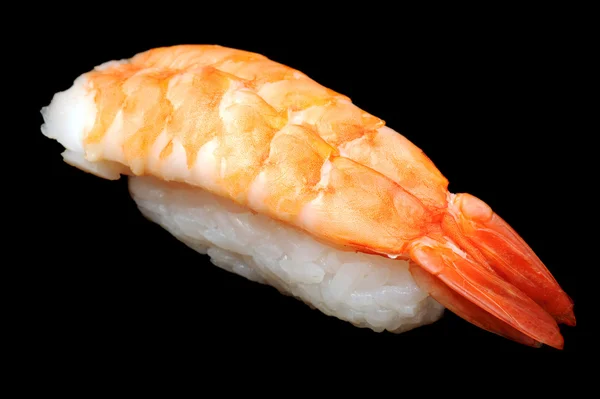 Duże krewetki nigirizushi (nigiri sushi) — Zdjęcie stockowe