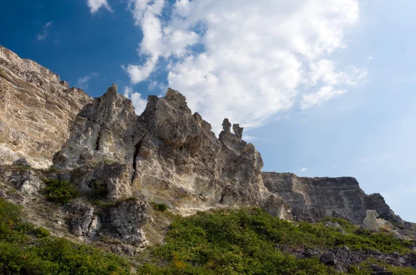 Sandstone cliffs — Stock Photo, Image