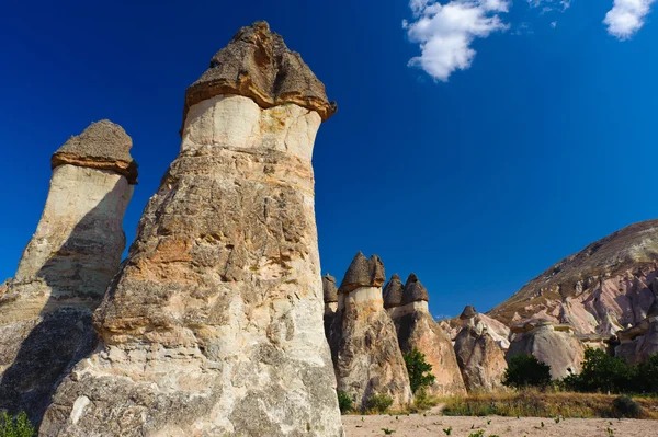 Bizzare rotsen in Cappadocië, Turkije — Stockfoto