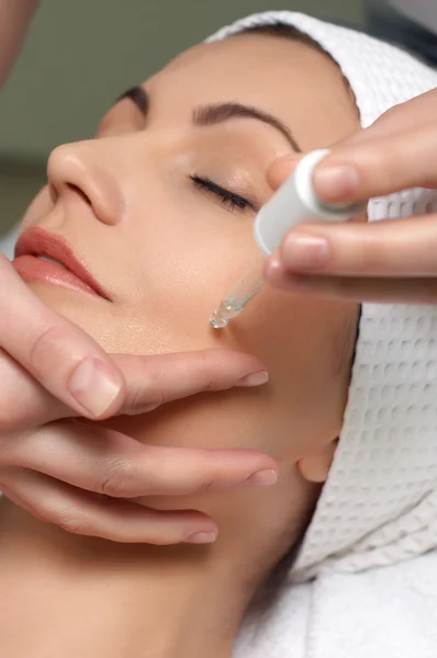 Kosmetický salon série, zvláštní kožní léčby — Stock fotografie
