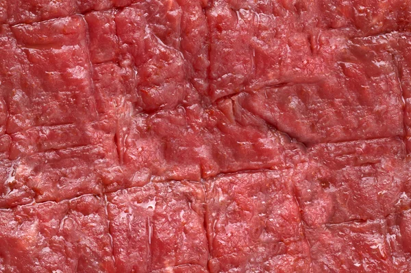 シームレスなテクスチャ、未加工ビーフ肉 — ストック写真