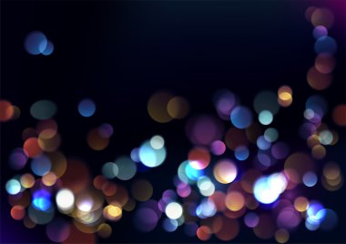 Blurred lights background. clipart