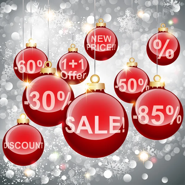 Christmas Sale. — Stock Vector