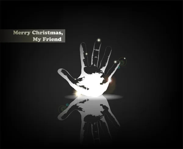 "Merry Christmas, My Friend". — стоковий вектор