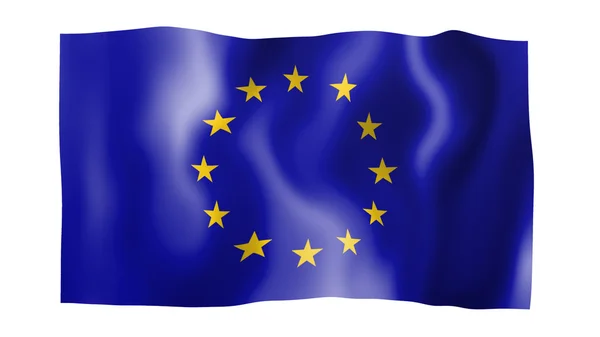 stock image Flagge Europa