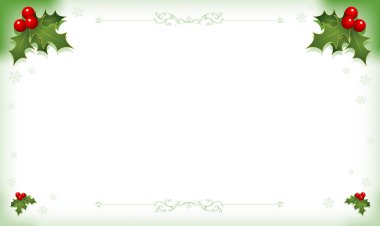 Holly Background clipart