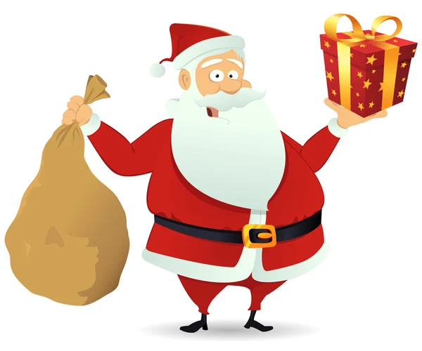 Santa dostawy — Wektor stockowy
