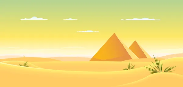 Piramide egiziana — Vettoriale Stock