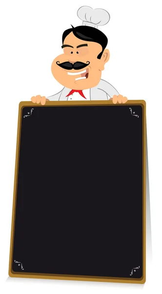 Blackboard Restaurant Sign — Stock Vector