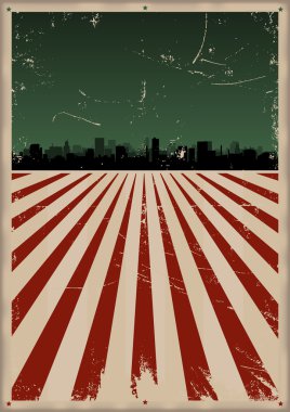 Grunge Amerikan poster