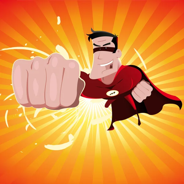 Super héros - Homme — Image vectorielle