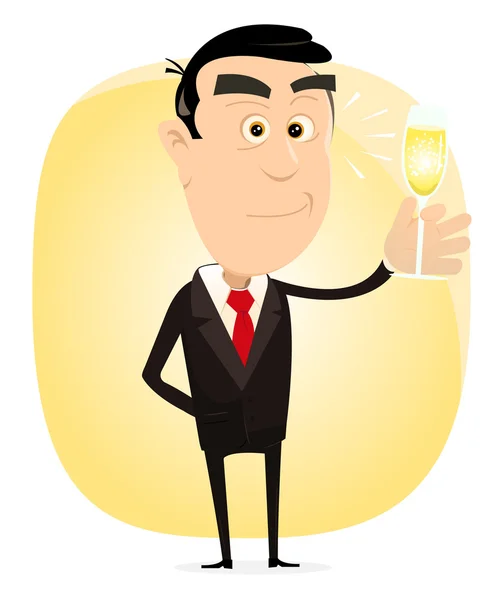 Strona szampana — Wektor stockowy