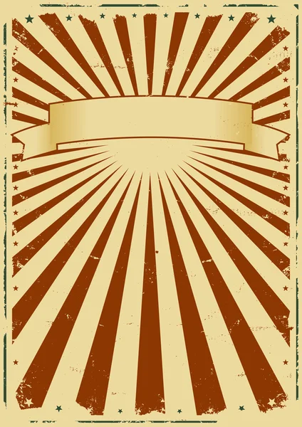 Grunge Rayons de soleil Contexte — Image vectorielle