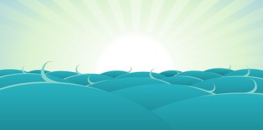 Ocean Background clipart