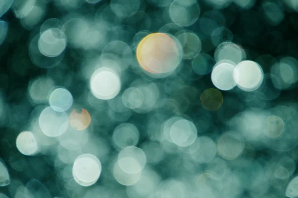 抽象的な緑色のライトの背景 — ストック写真