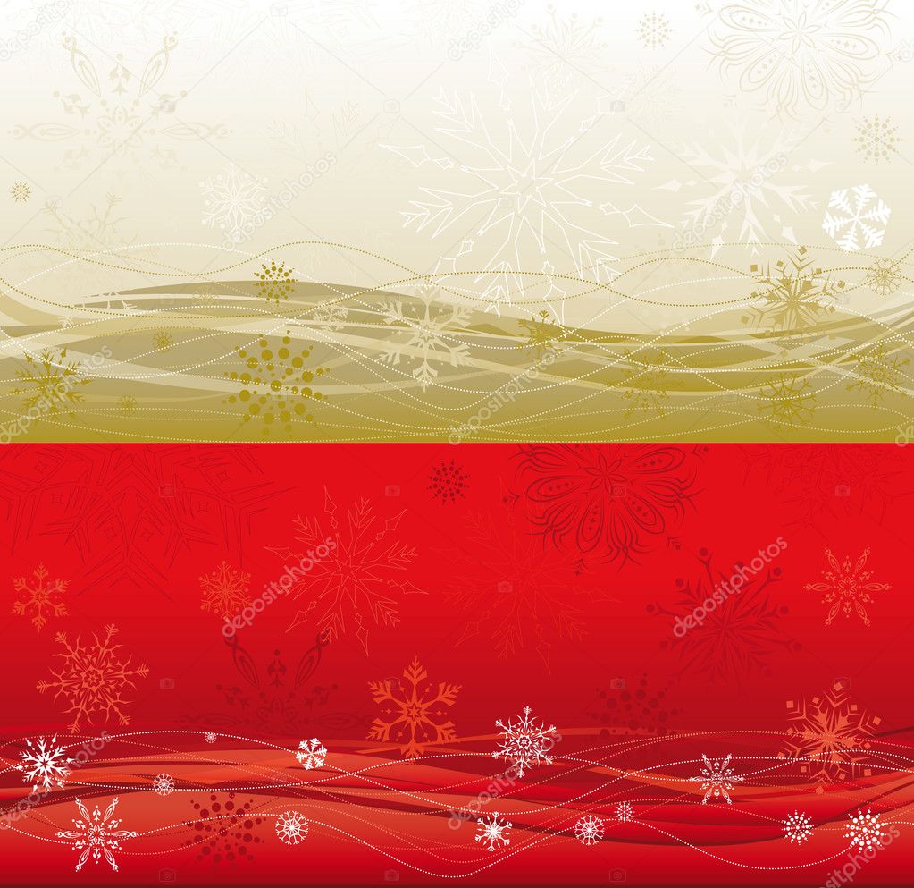 Large Christmas background in two colours