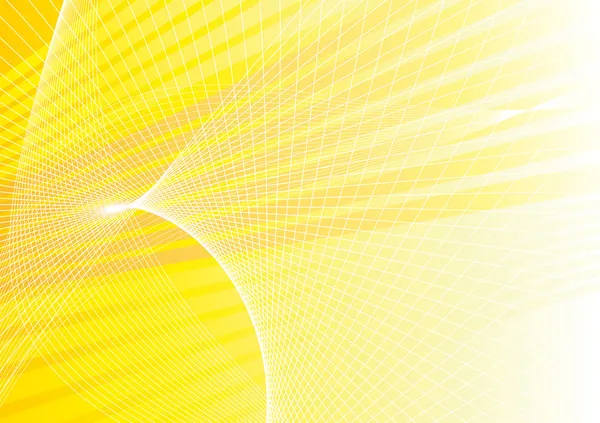 Fond abstrait jaune — Image vectorielle