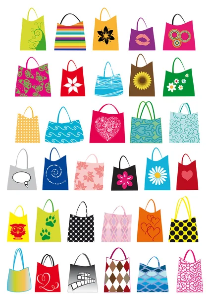 Shopping bags design — Stockvector