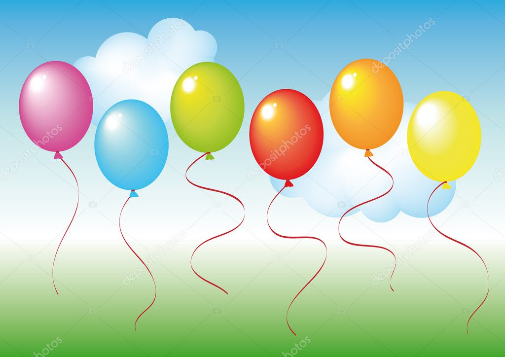 Set of baloons
