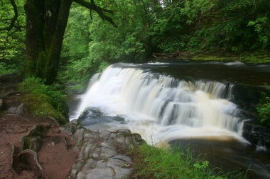 Pontnedfechan waterfall clipart