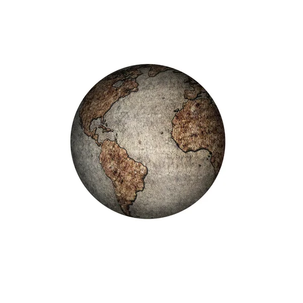 Вымершая Земля — стоковое фото