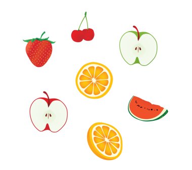 Fruit vector set