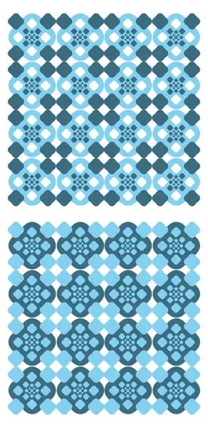 A pair of background patterns — Stock Vector