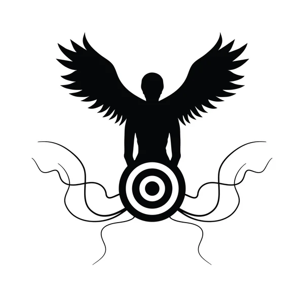 Angel illustration — Stock vektor