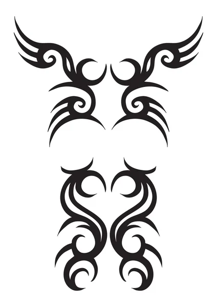Modèles de tatouage tribaux — Image vectorielle