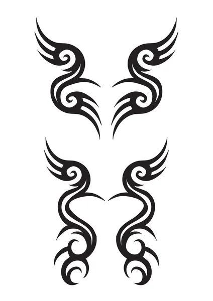 部落纹身设计 — 图库矢量图片