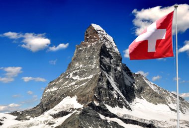 Matterhorn - Swiss alps clipart