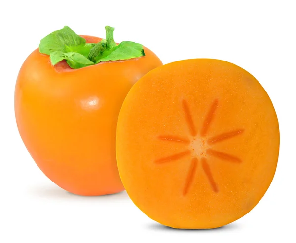橙色成熟柿子 — 图库照片